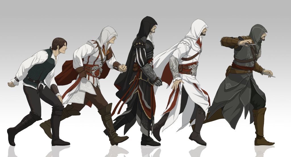 One of the best Video-game characters ever written! Ezio Auditore Da&nbsp;Firenze!